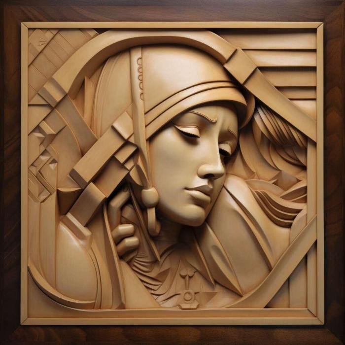 نموذج ثلاثي الأبعاد لآلة CNC 3D Art 